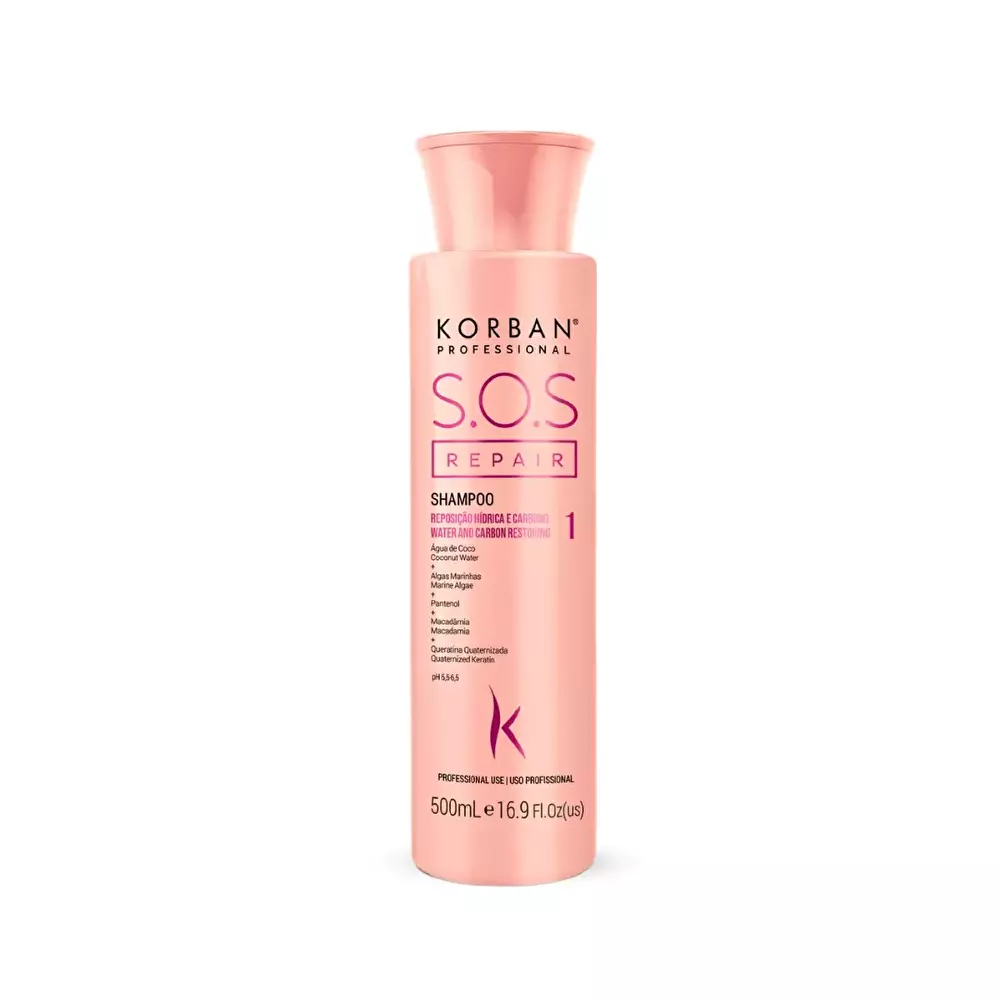 KORBAN S.O.S REPAIR – Šampūnas, 500ml