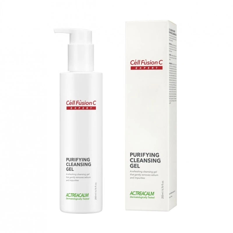 CELL FUSION C EXPERT Gaivinantis riebios odos prausiklis „Purifying Cleansing Gel“, 200ml