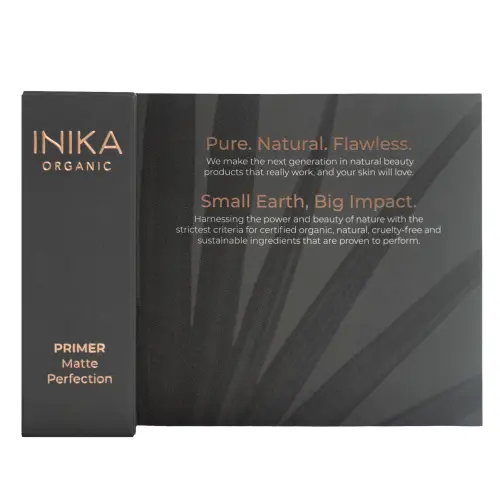 INIKA Sertifikuota organiška matinį efektą suteikianti makiažo bazė, 4ml