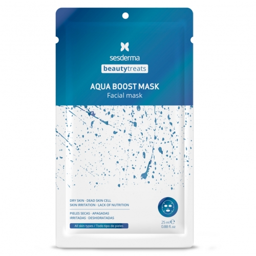 SESDERMA BEAUTY TREATS AQUA BOOST Veido kaukė, 1vnt.