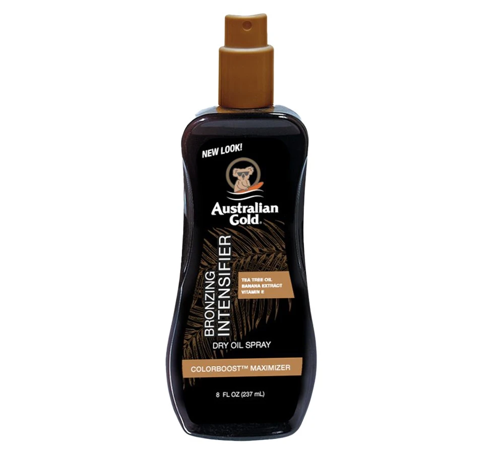 Australian Gold Bronzing Intensifier Dry Oil įdegį skatinantis purškiamas sausas aliejus, 237ml