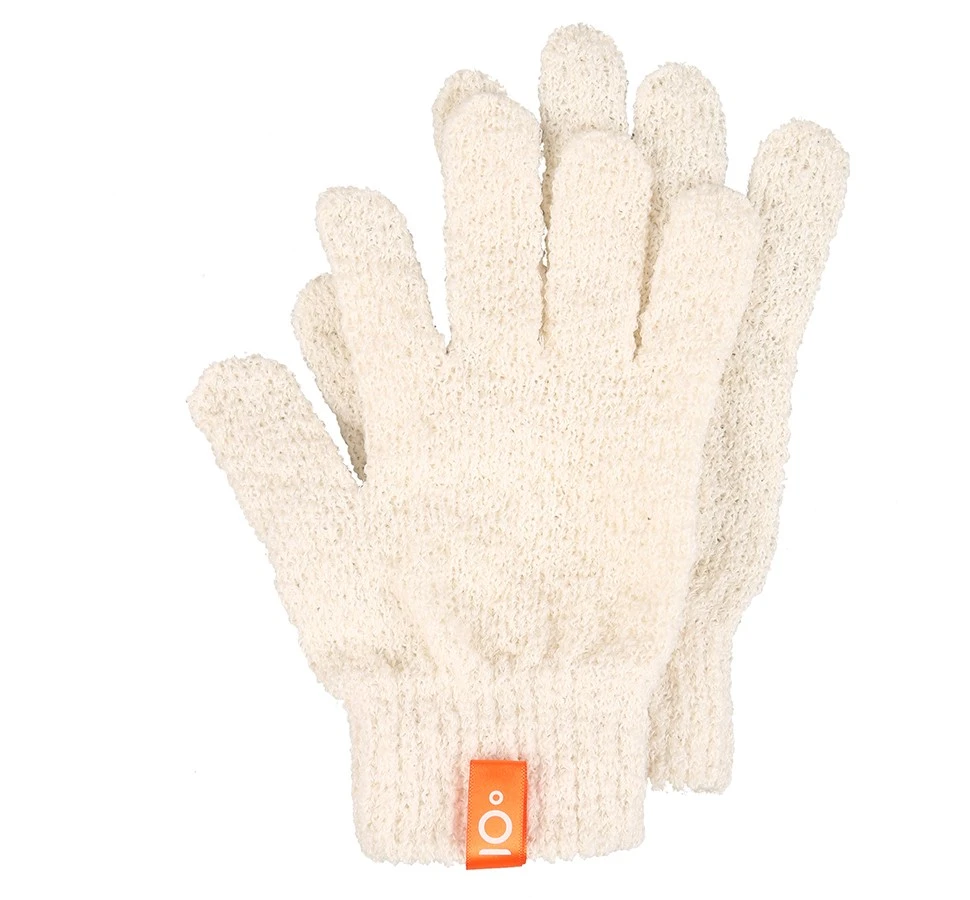 Cleanlogic Sustainable Exfoliating Body Gloves šveičiamosios kūno pirštinės