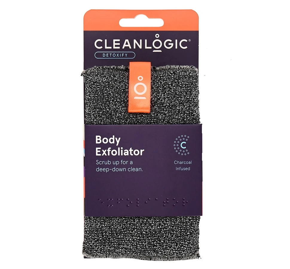 Cleanlogic Detoxify Exfoliator kūno šveitimo kempinė