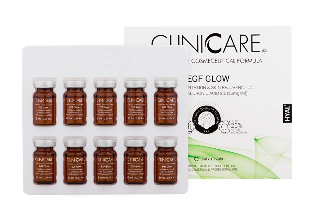CLINICARE odą atjauninantis, priešpigmentinio poveikio kokteilis