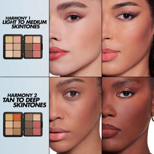 Make Up For Ever HD Skin All-In-One Face Palette Veido makiažo paletė