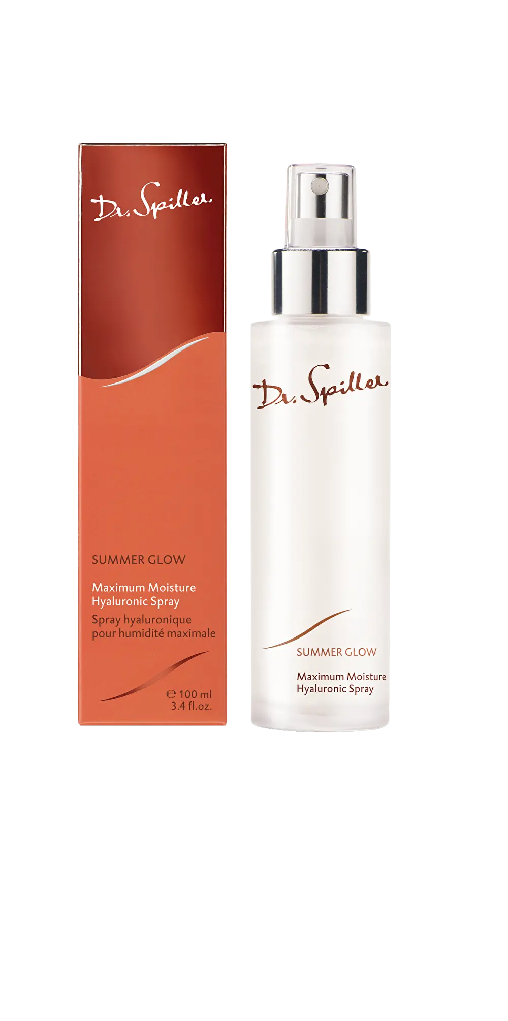 Summer Glow  Maximum Moisture Hyaluronic Spray / Maksimaliai drėkinantis hialurono purškiklis, 100ml