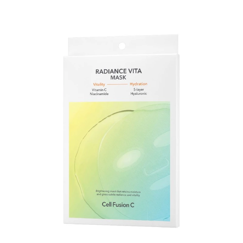 Skaistinanti lakštinė veido kaukė "Radiance Vita Mask"