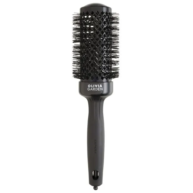 OLIVIA GARDEN BLOWOUT SHINE EXPERT BLACK 45 plaukų šepetys