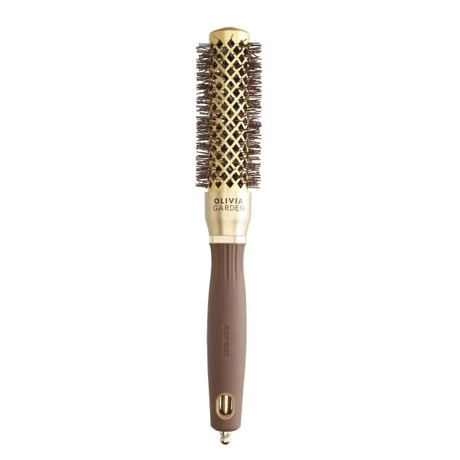 OLIVIA GARDEN BLOWOUT SHINE 25 GOLD plaukų šepetys