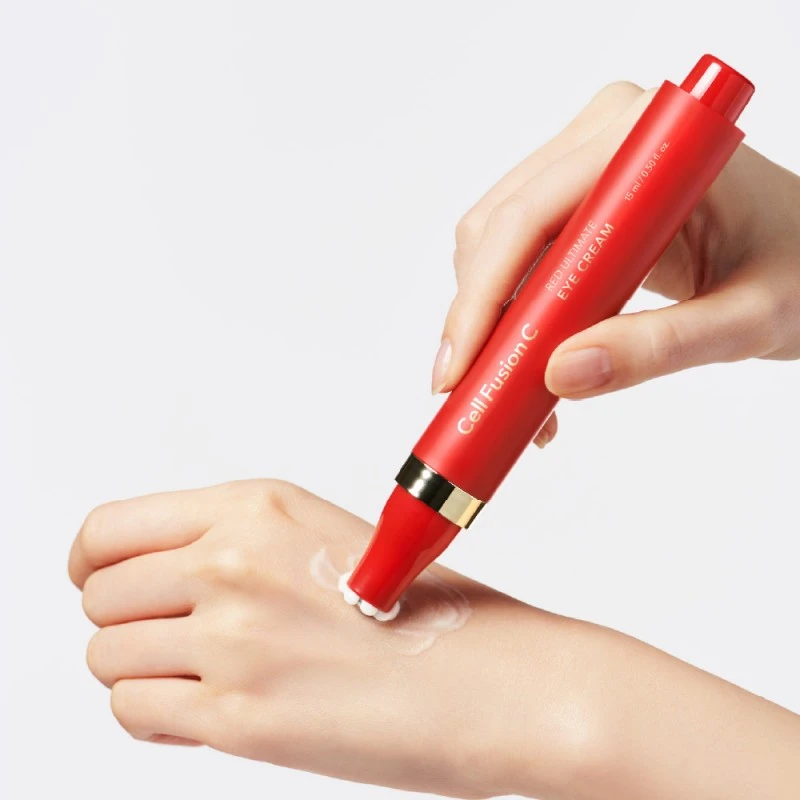 CFCR "Red Ultimate Eye Cream" paakių kremas su masažiniu antgaliu