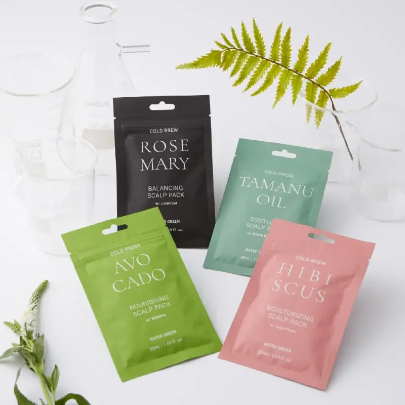 HIBI SCUS Drėkinanti plaukų kaukė “Cold Brew Hibiscus Moisturizing Scalp Pack w/ Sugar Maple”