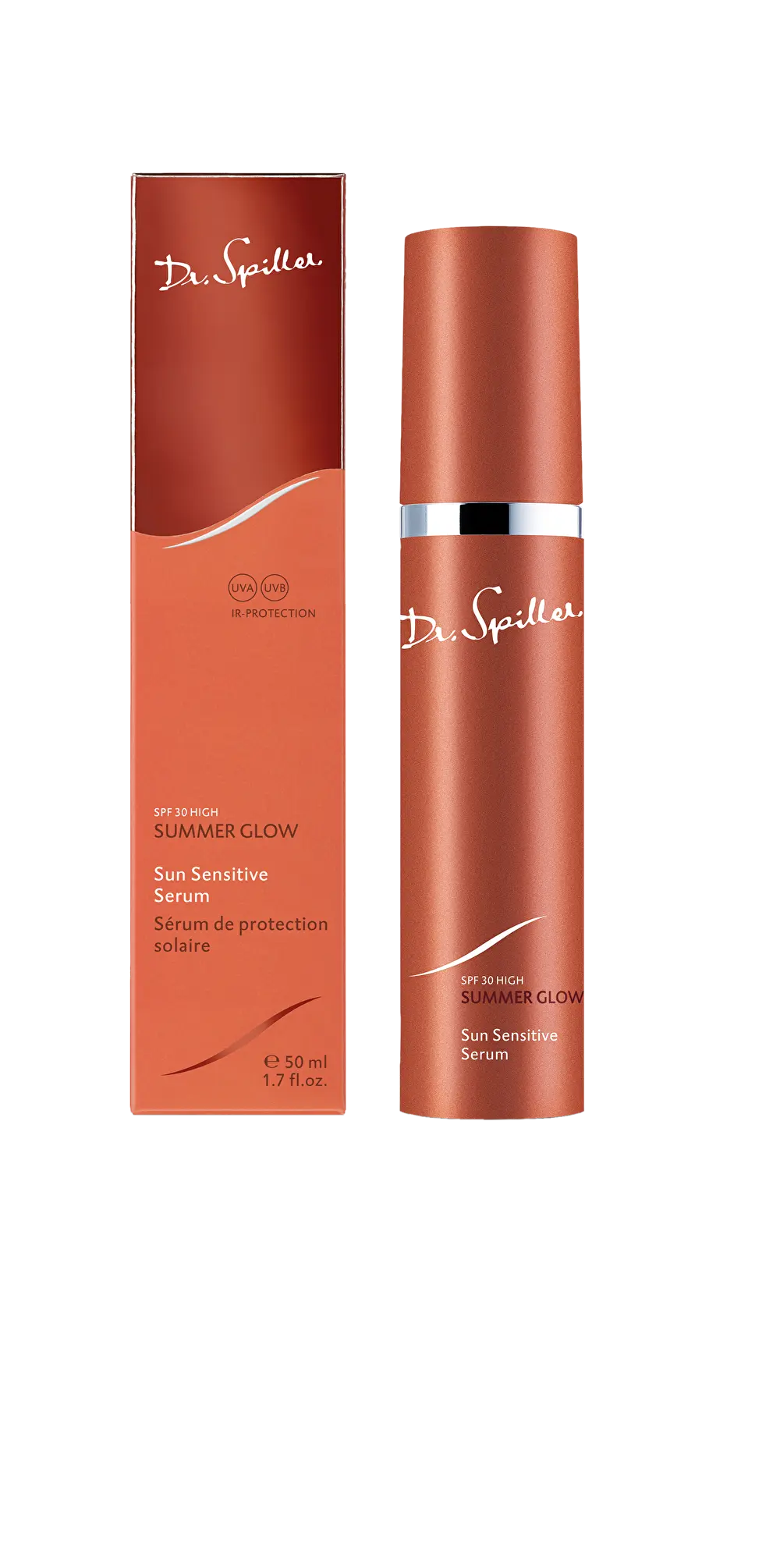 Dr. Spiller SUMMER GLOW SPF 30 Apsauginis Serumas Veidui
