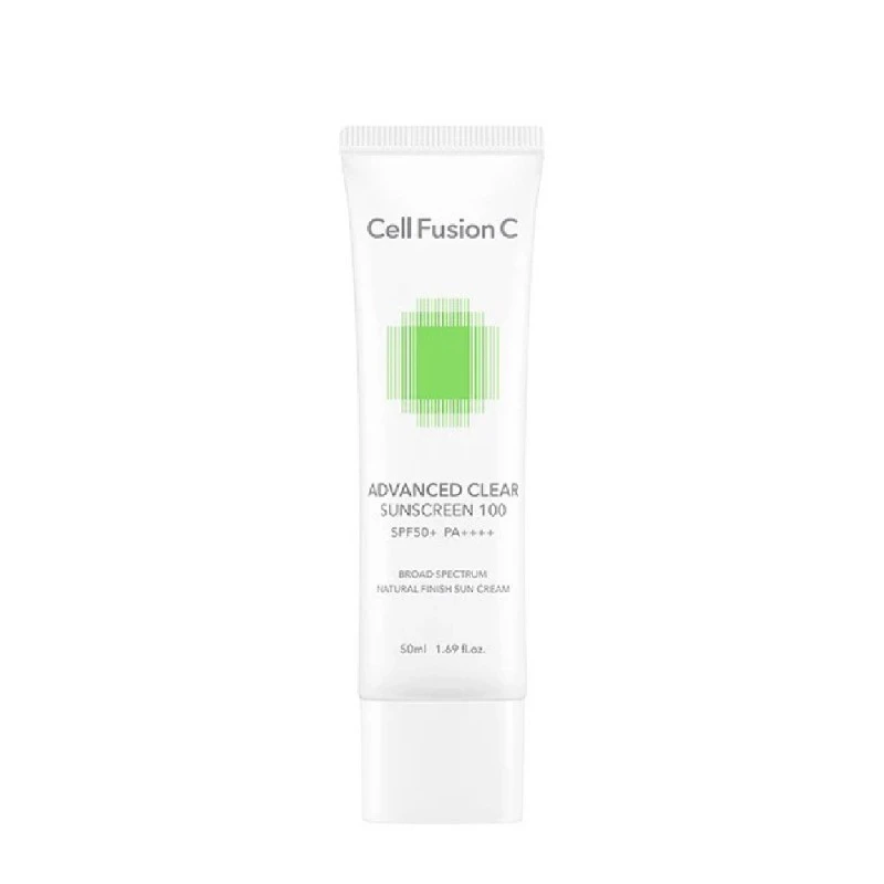 Kremas nuo saulės riebiai odai „Advanced Clear Sunscreen 100 SPF 50+/PA++++"