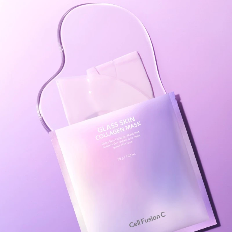 Skaistinanti hidrogelinė kaukė su kolagenu "Glass Skin Collagen Mask"