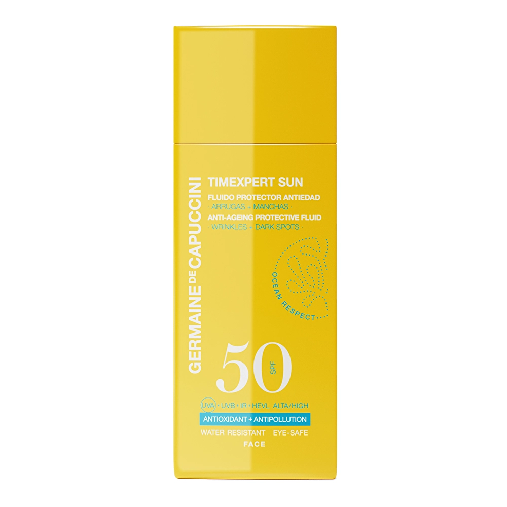 Anti-Ageing apsaugantis fluidas SPF50