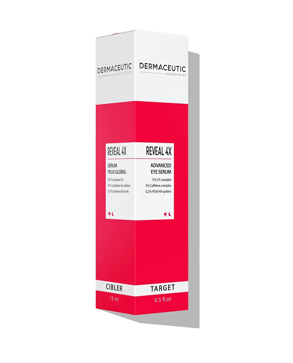 Paakių serumas Dermaceutic „Reveal 4X“ su ZAMAC aplikatoriumi