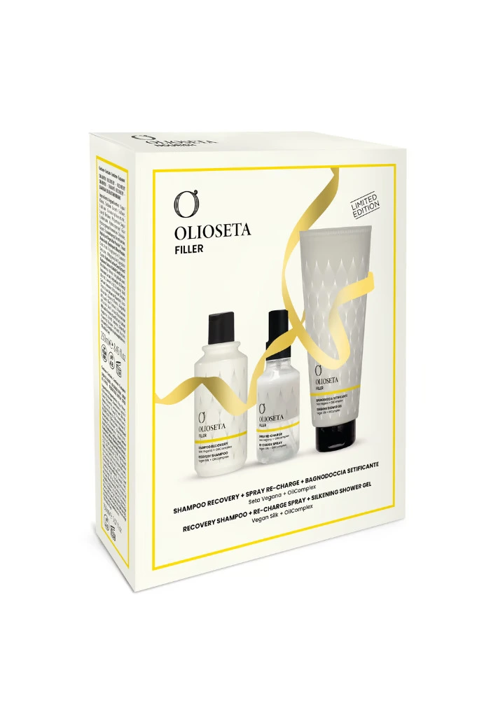 OLIOSETA FILLER Šventinis dovanų rinkinys 350 ml, 250 ml, 250 ml