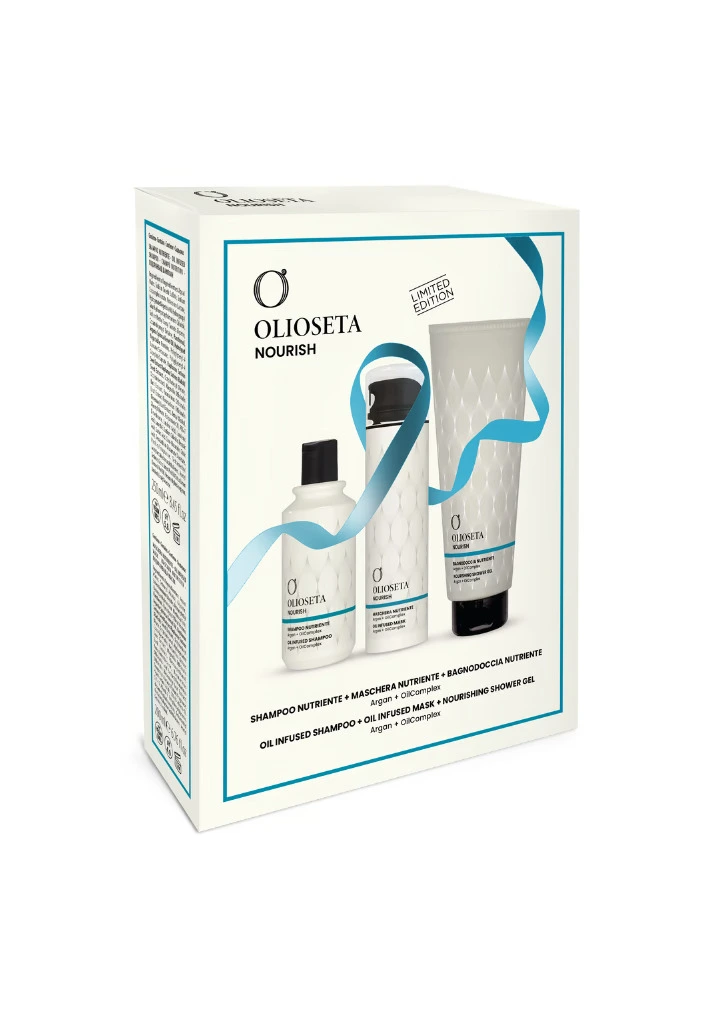 OLIOSETA NOURISH Šventinis dovanų rinkinys 350 ml, 250 ml, 200 ml
