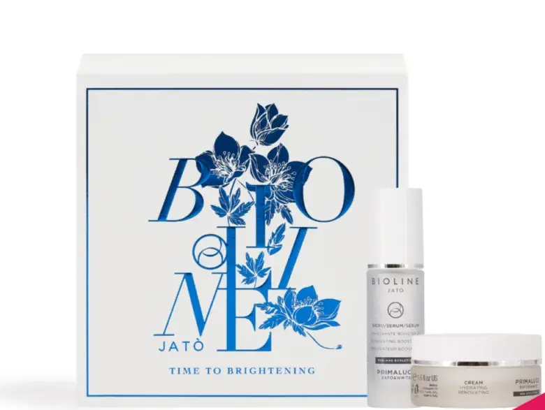BIOLINE Time to brigtening / Šviesinamasis rinkinys veidui 50 ml+30 ml