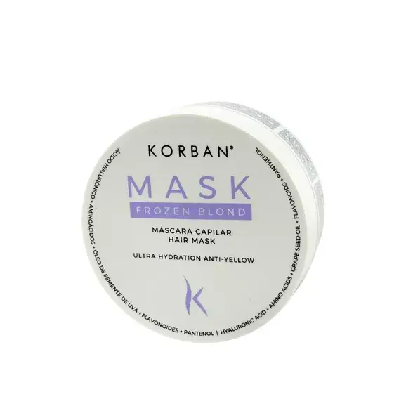 Korban Mask Blond Frozen neutralizuojanti kaukė šviesiems plaukams