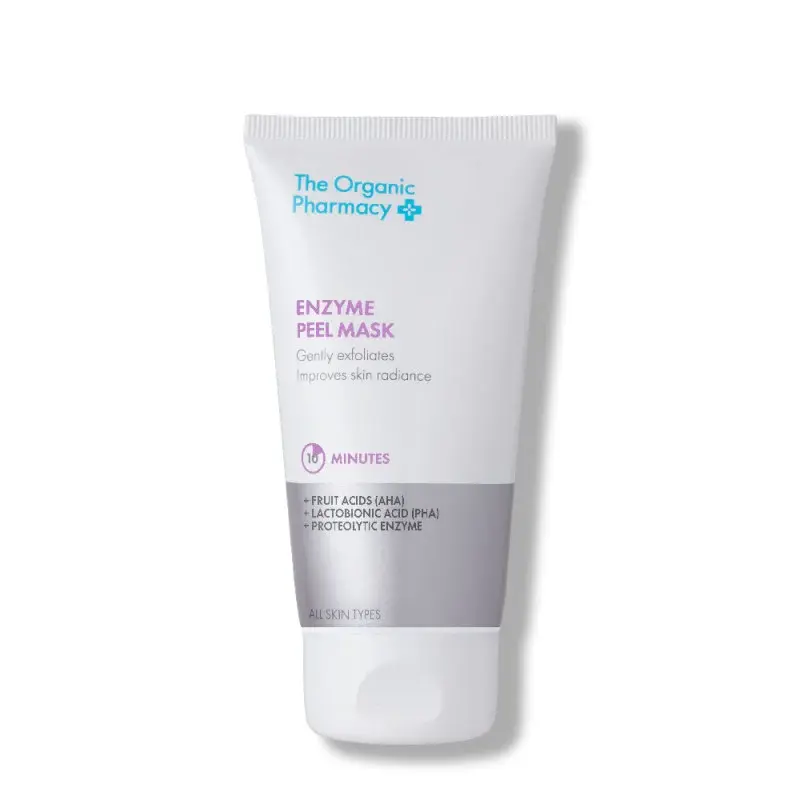 THE ORGANIC PHARMACY Enzyme Peel Mask / Enziminė vitamino C, pasifloros ir pieno rūgšties veido kaukė 60 ml
