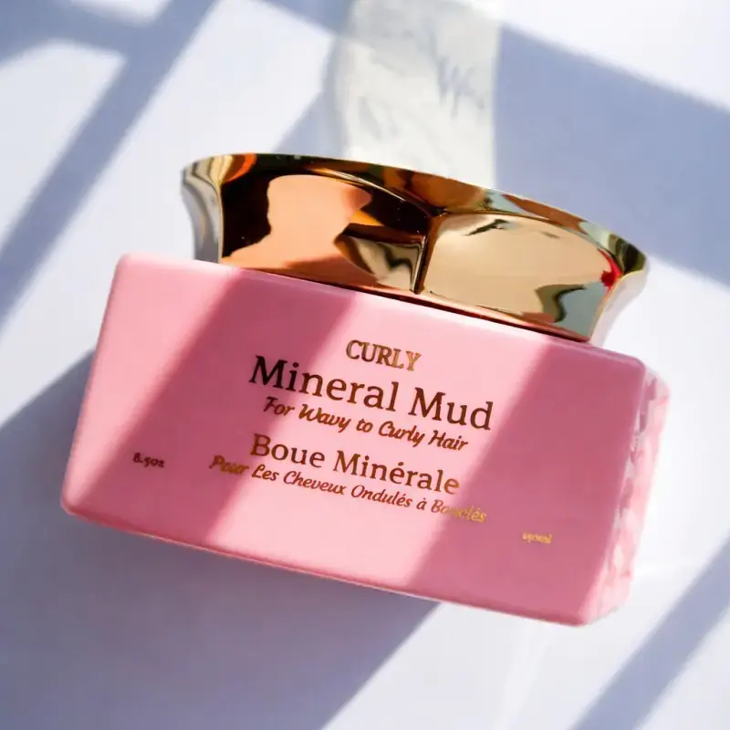 SAPHIRA The modani curly mineral mud / Kaukė - mineralinis purvas garbanotiems plaukams su Negyvosios jūros  mineralais 250 ml