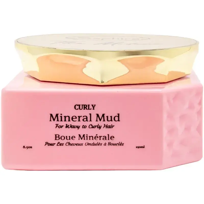 SAPHIRA The modani curly mineral mud / Kaukė - mineralinis purvas garbanotiems plaukams su Negyvosios jūros  mineralais 250 ml