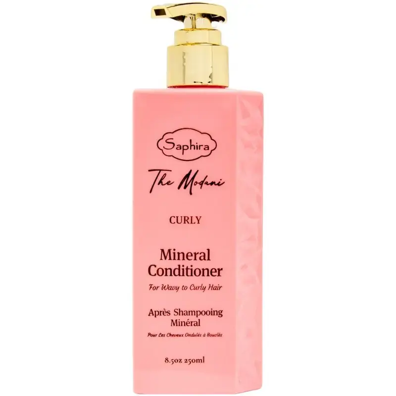 „SAPHIRA The modani curly mineral conditioner / Garbanotiems plaukams su Negyvosios jūros mineralais 250 ml