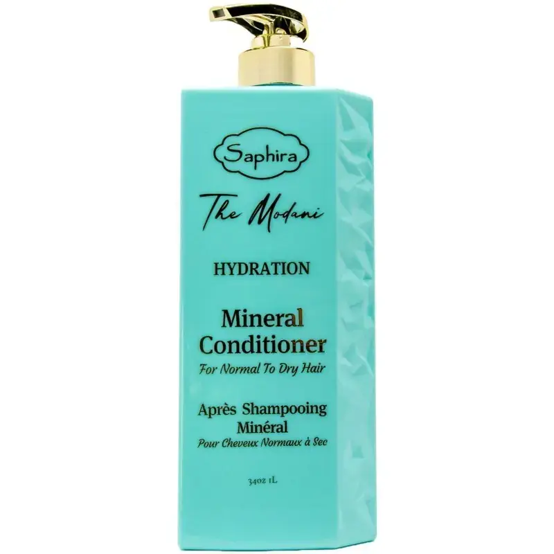 SAPHIRA The modani hydration mineral conditioner / Kondicionierius plaukams su Negyvosios jūros mineralais 1000 ml