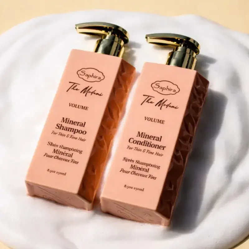 SAPHIRA The modani volume mineral conditioner / Kondicionierius plaukams su Negyvosios jūros mineralais 1000 ml 