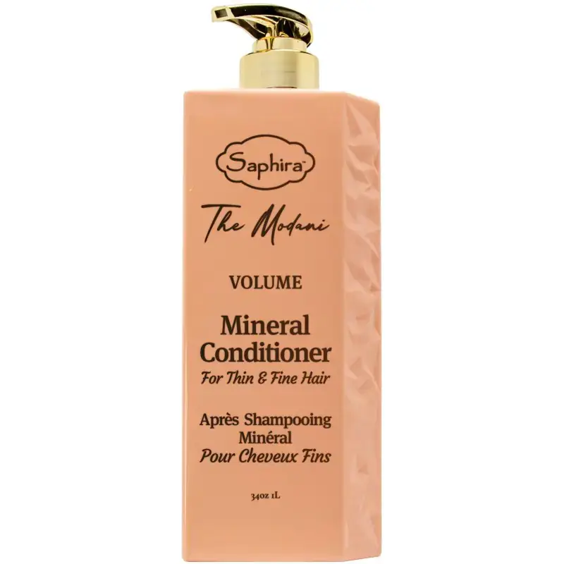 SAPHIRA The modani volume mineral conditioner / Kondicionierius plaukams su Negyvosios jūros mineralais 1000 ml 