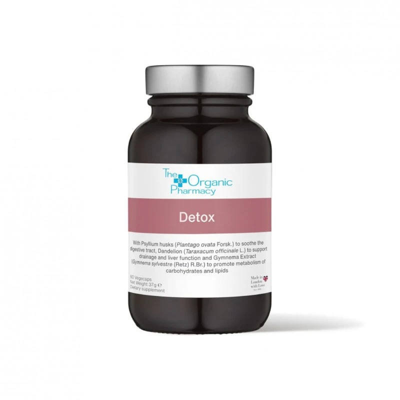 THE ORGANIC PHARMACY Detox / Maisto papildas 60 kapsulių