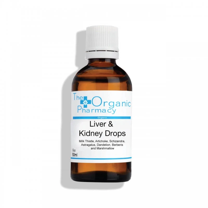THE ORGANIC PHARMACY Liver & Kidney / Maisto papildas 50 ml
