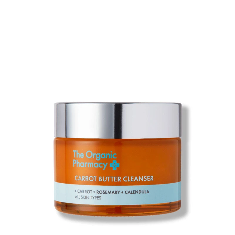 THE ORGANIC PHARMACY Morkų sviesto veido valiklis „Carrot Butter Cleanser“, 50 ml