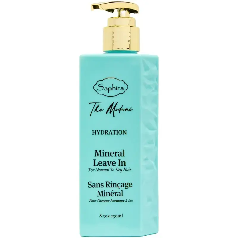 SAPHIRA The modani hydration mineral leave / Nenuplaunamas kondicionierius plaukams su Negyvosios jūros mineralais 250 ml