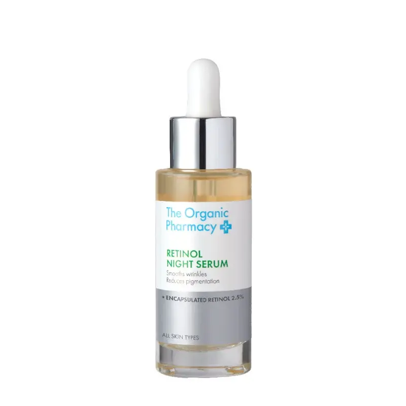 THE ORGANIC PHARMACY 2,5% retinolio naktinis serumas „Retinol Night Serum 2.5%“, 30ml