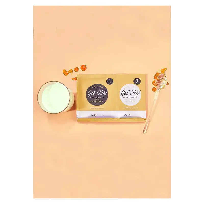 GEL-OHHJelly SPA pedi bath milk & honey / Gelinis SPA pėdoms su medumi