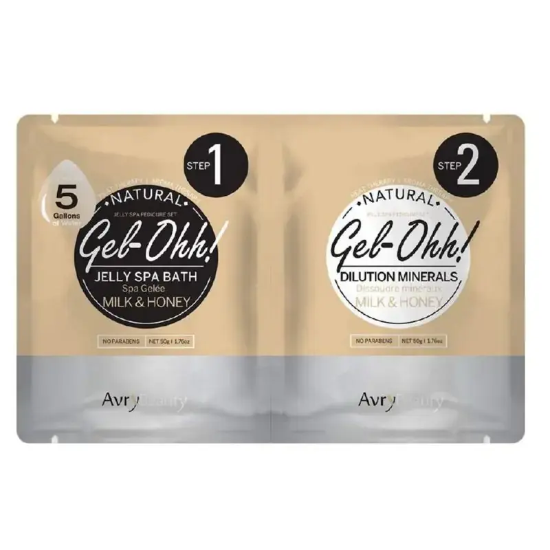GEL-OHHJelly SPA pedi bath milk & honey / Gelinis SPA pėdoms su medumi