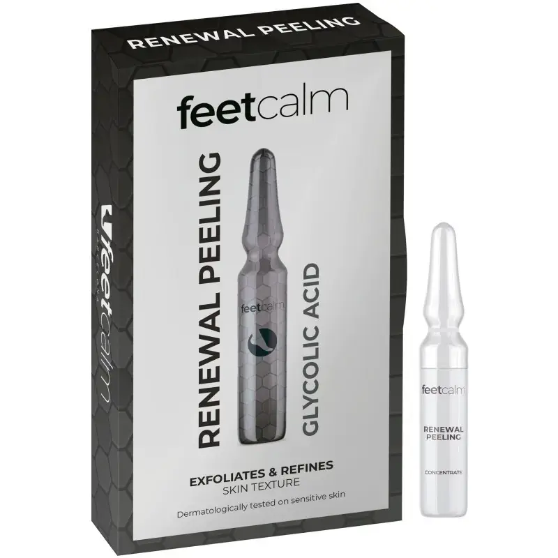 FEETCALM COSMETICS Renewal peeling concentrate / Koncentratas šveitimui 7x2 ml