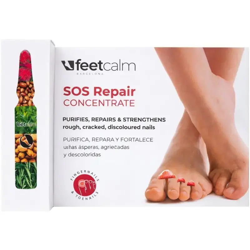 FEETCALM COSMETICS SOS Repair concentrate / Koncentratas šveitimui 1,5 ml