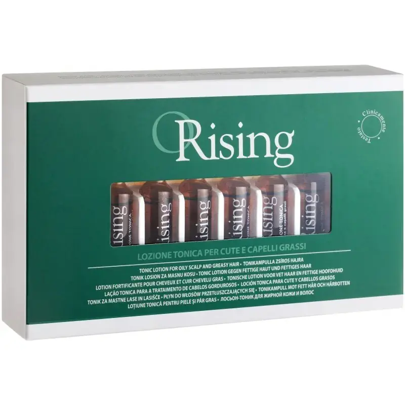 ORISING Greasy scalp lotion / Losjonas riebiai galvos odai 10 ml, 1 ampulė