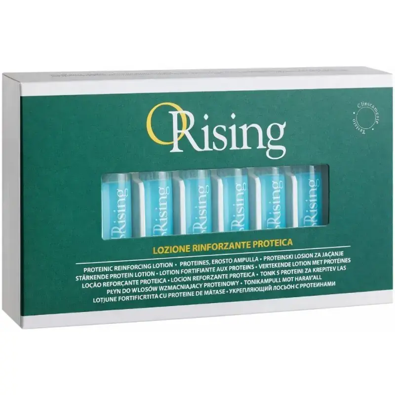 ORISING Proteinic reinforcing lotion / Losjonas galvos odai su šilko proteinais 10 ml, 1 ampulė