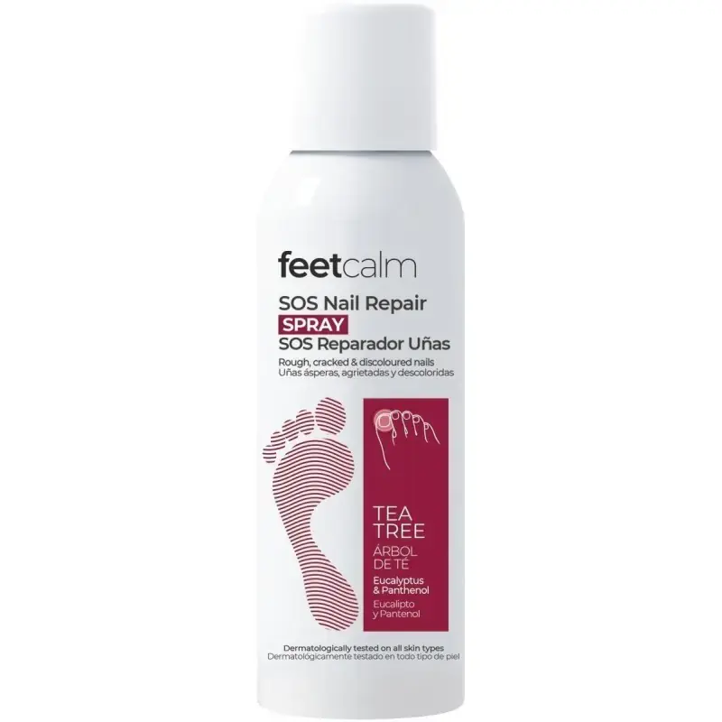 FEETCALM COSMETICS SOS nail repair spray / Priemonė kojų nagams 75 ml