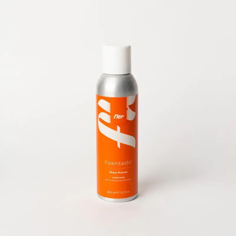 FLER Foamtastic amber shave mousse / Skutimosi putos 200 ml