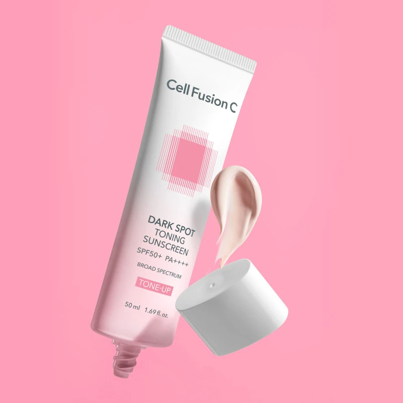 CELL FUSION C Dark spot toning sunscreen / Tonizuojantis kremas nuo saulės 50 ml