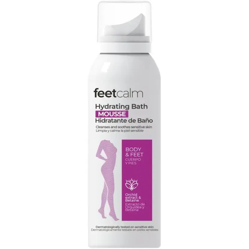 FEETCALM COSMETICS Hydrating bath mousse / Vonios putos - prausiklis 125 ml