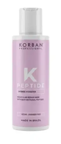 Korban K-Peptide 4 Intense Hydrator intensyvus plaukų drėkiklis, 100 ml.