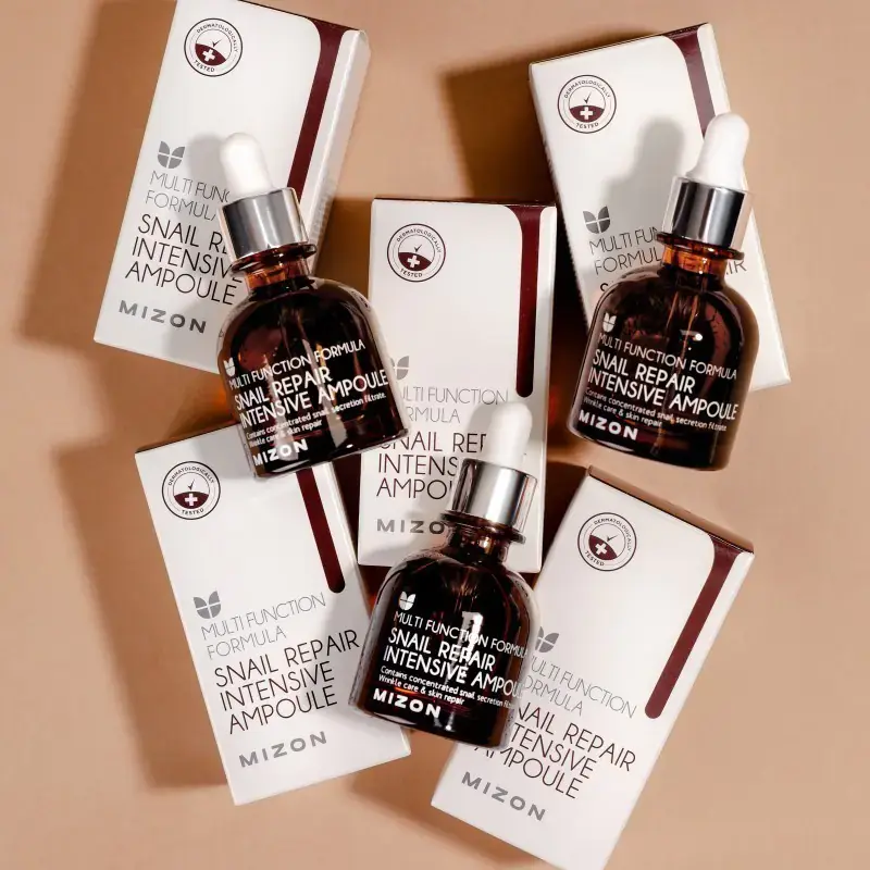 MIZON Snail repair intensive ampoule / Veido serumas 30 ml