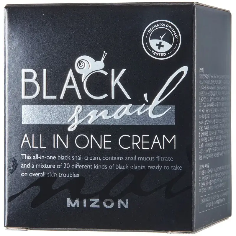 MIZON Black snail all in one cream / Veido kremas 75 ml