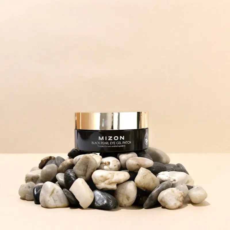 MIZON Black pearl eye gel patch / Paakių pagalvėlės 60 pagalvėlių, 84 g